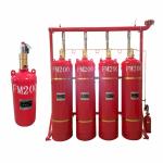 FM200 Gas Suppression System 1.0 Barg Design Pressure For Superior Fire