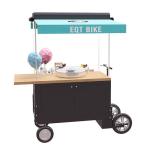 DC12V R134a Stainless Steel 125L 500KG Bike Food Cart