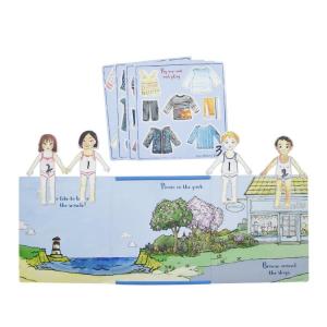 Quality Flexible Magnetic Dress Up Book 0.6mm Magnetic Sticker wholesale