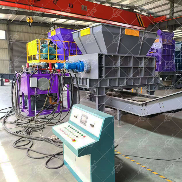 New Hydraulic Motor Steel Scrap Industrial Scrap Metal Shredder Crusher Machine Mixed Metal Recycling Shredder