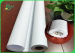 36Inch * 150M White Plotter Paper Good Stiffiness For Canon Plotter Printer