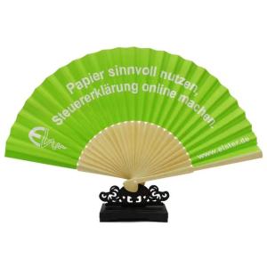 Quality Chinese Personalized Paper Bamboo Hand Fan Custom Printed Folding Logo wholesale