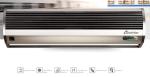 2025 Aluminum / ABS Cover Door Fan Air Curtain Keeping Indoor Air Conditioning