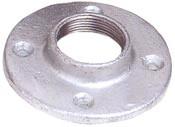 Quality Galvanized malleable iron pipe fitting-round flange wholesale