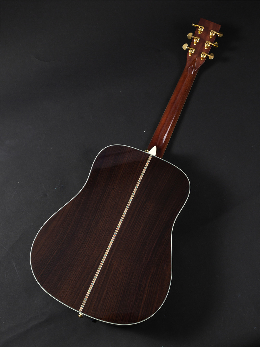 OEM custom guitar 41 inch solid spruce top D45f style handmade Acoustic Guitar with pickup 301 fishman