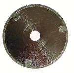 Durable Diamond Stone Cutting Disc , Electroplating Continuous Diamond Blade
