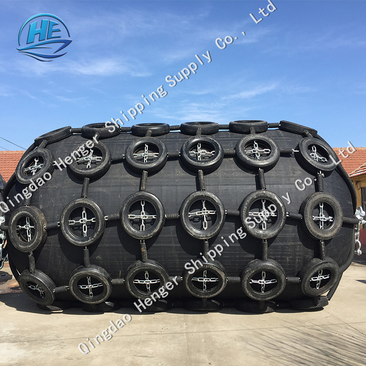 2.5*3.5m Ccs Bv Sgs Iso Authenticated Marine Rubber Fender For Dock And Ship