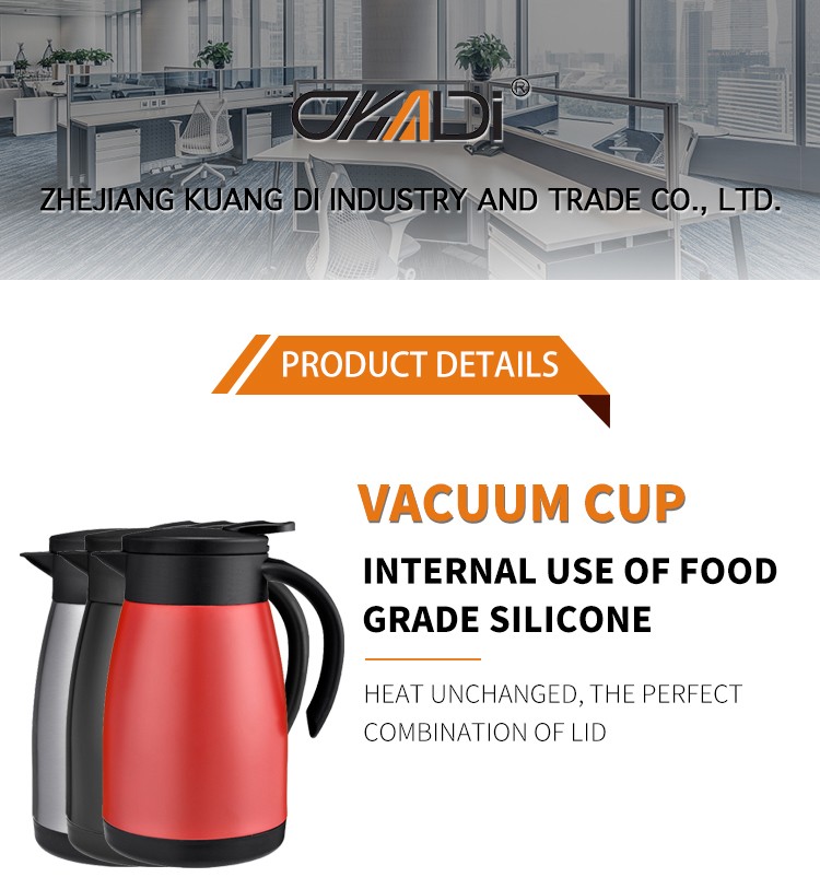 500ml Large Vacuum Coffee Pot Xxl Water Bottle Stainless Steel Vacuum Flasks Family Coffee Pot Tea Pot