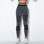 High-waisted, hip-lifting, elastic, and tight-fitting fitness pants for women