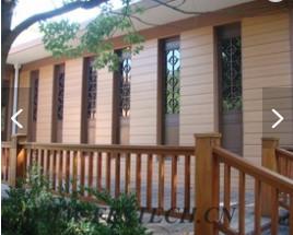 Outdoor Garden Flooring Stair Bridge Deck Porch Bamboo Baluster Railing Handrail