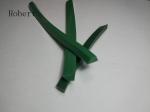 Green Color Polyurethane Guiding Belt Outstanding Abrasion Resistance