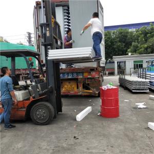 Quality waterproof embossing sandwich panel house building materials 950-50-0.376mm wholesale