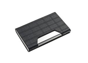 Quality 65g Promotion PU Leather business cards holder Magnetic Card Case 64*97*17mm wholesale
