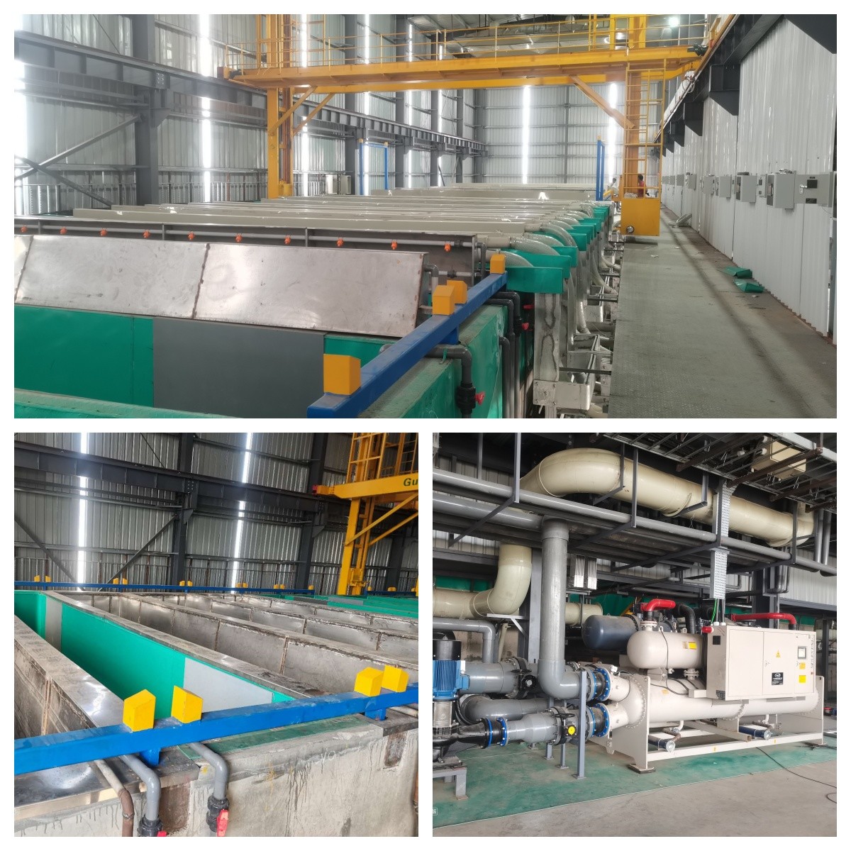 2000T/M Anodizing Production Line For High-End Aluminum Profiles With Intelligent Control