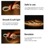 DC12V24V 8mm10mm 480Leds 3000K4000K6500K Warm Natural White flexible COB Led
