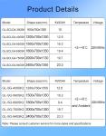 Commercial Cake Showcase Refrigerator 415L Capacity 2200W Power Consumption Air