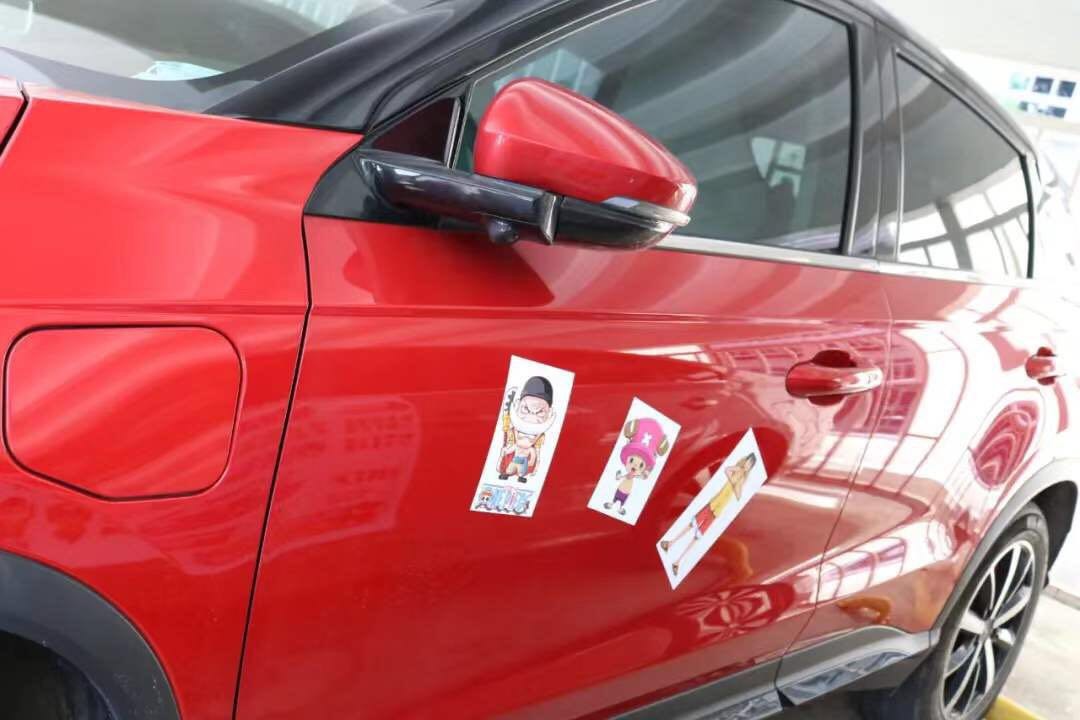 0.55mm Magnetic Sticker Sheet White Magnetic Sheet Roll For Outdoor Printing