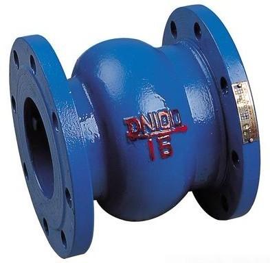 Noise Elimination Valve Body Casting Flanged Silent Check Valve For Water Pump