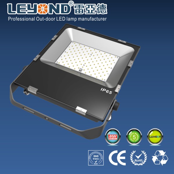 Netural White 4000K Waterproof LED Flood Light 100W SMD Flat Pad Flood Lighting
