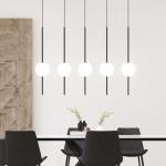 Modern Gloss Stair Chandelier Restaurant Indoor Home Living Room Ball Chandelier