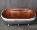 Rivet Aviation Scoop Love Sofa Aviation Sofa Furniture In Aluminium Cover