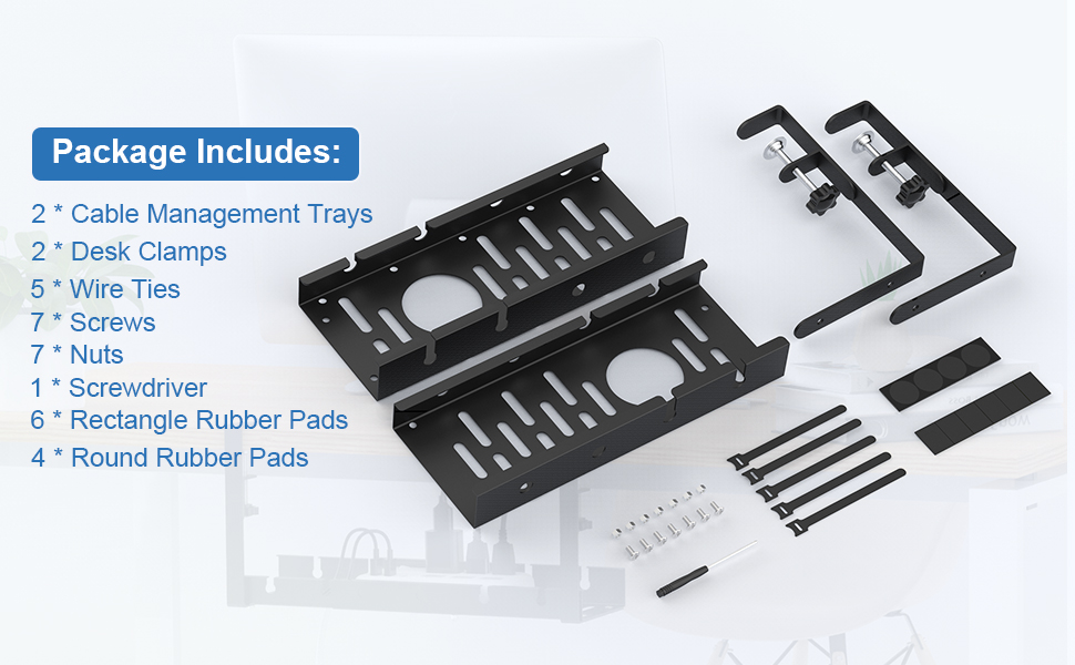 ISO ROHS Certified Retractable Power Strip Cord Holder for Wire Management