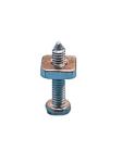 C1008 M2x10mm Pan Head Hex Adjustment Screws Zinc Plated