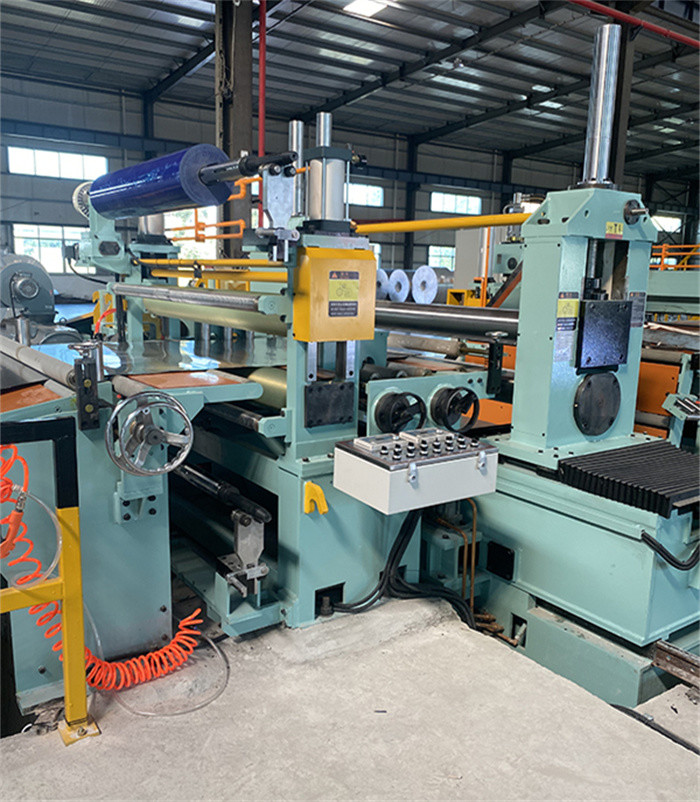 Loading Unloading Floor Cradle Coil Slitting Machine Car Thin Sheet Steel Slitting Line