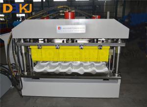 Quality SGS 5.5kw 10 Stations Glazed Roof Panel Roll Forming Machine wholesale