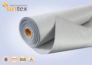 Quality Thermal Insulation Fire Protection 460g/M2 PU Coated Fiberglass Fabric wholesale