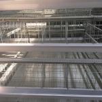 430x450x410mm 3 Tier Layer Cage , Soncap Layer Farming Equipment
