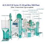 3980*2460*2900 mm Parboiled Rice Milling Plant for Medium-Sized Farms in