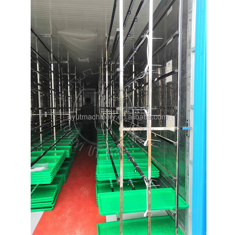 1500KG Per Day Automatic Animal Fodder Sprout Container Hydroponic Barley Growing System