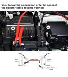 CE 25mm Booster Jump Leads 50MM2 1500A Portable Jump Starter Cable