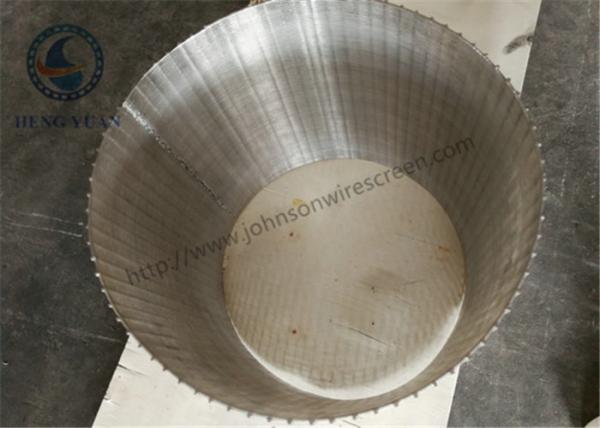 Cheap Back Flush Wedge Wire V Wire Wound Screen Slot Filter Screen Cylinder for sale