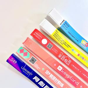Quality Tear Resistant Tyvek Event Wristbands , Lightweight Paper Wrist Bracelets wholesale