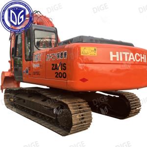 Quality Origin Japan ZX200-6 Used Hitachi Excavator ZX200-6 Crawler Excavator Secondhand Hitachi Hydraulic Excavator ZX200-6 wholesale