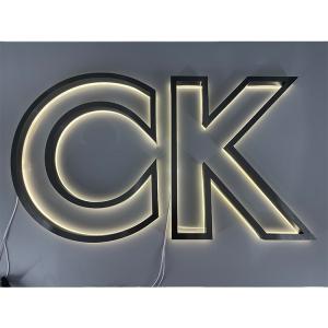 Quality Outdoor Acrylic Backlit Light Letters Sign Wholesale Custom Advertising Luminous Words wholesale
