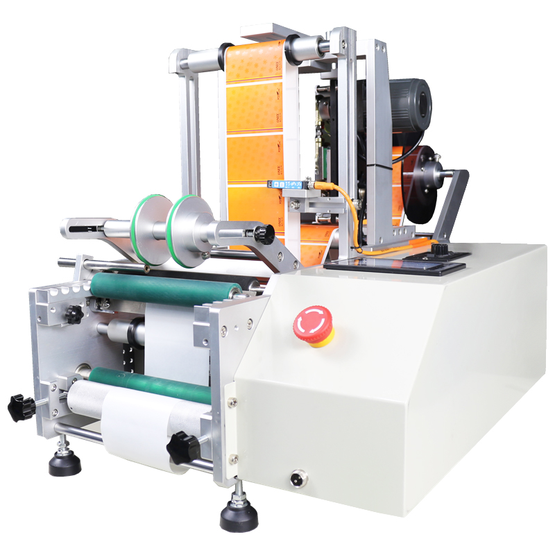 Condition Semi-Automatic Round Bottle Coding and Labeling Machine for Small Glass Bottles