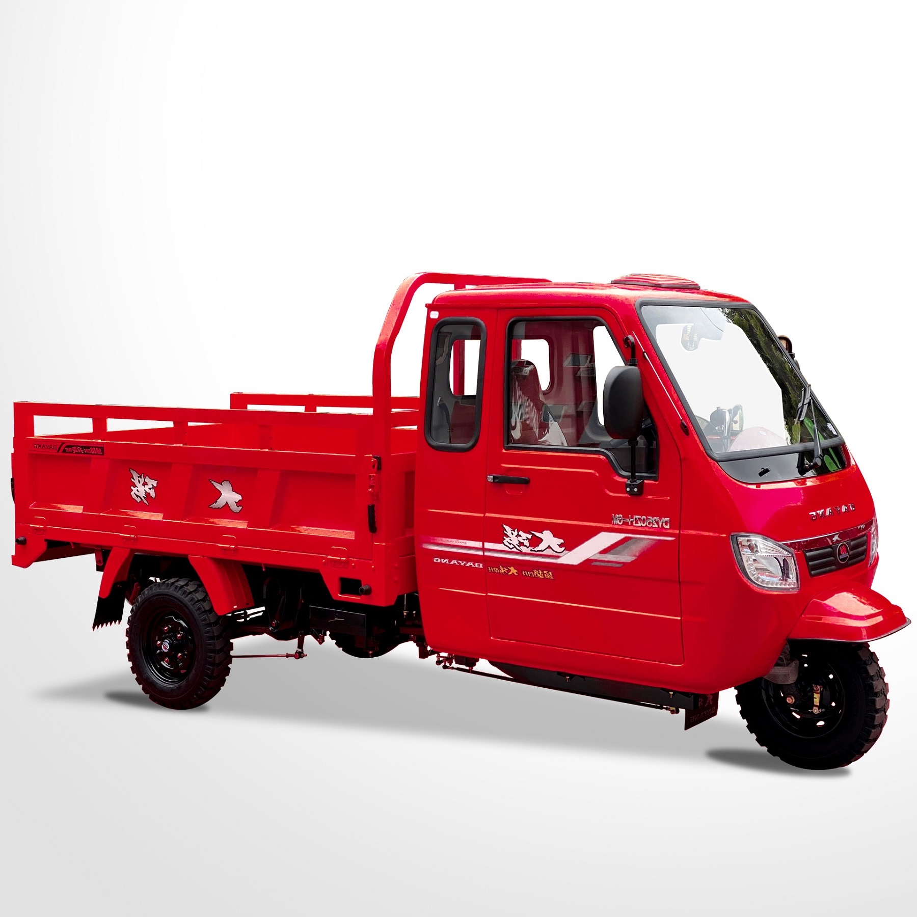 Customized 200CC 250CC 300CC 350CC Enclosed Cabin Cargo 3wheels Motorcycle Tricycle CCC Origin Type Mode Drum