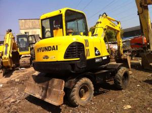 Quality USED HYUNDAI Wheel Excavator 60W-7 FOR SALE wholesale