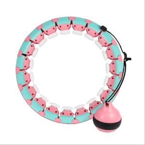 Quality Body Slimming Detachable Fitness Hula Hoops With Mobile Gravity Ball wholesale