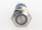 Self Locking Momentary Vandal Switch Stainless Steel Body Oxidation Resistant