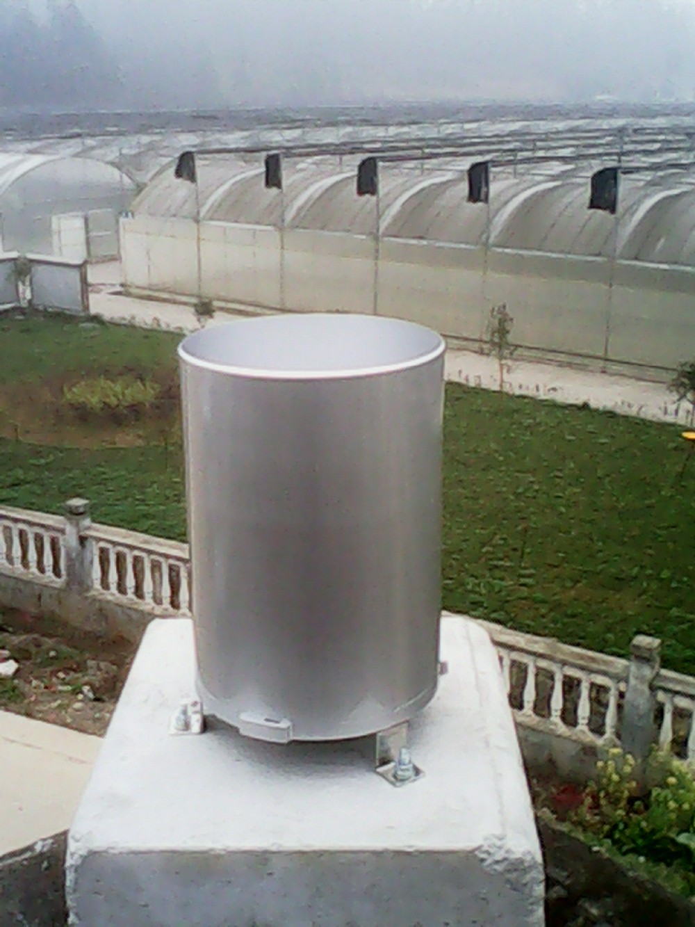 200mm Inner Diameter Rain Gauge Sensor for PC and ABS Mixed Automatic Weather Station