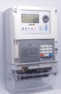 Quality 3 Phase Wireless Electricity Meter , Feedback Keypad STS Prepayment Meter wholesale