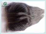 Silk top closure4''x4'' brazilian virgin hair natural color straight 10''-24''L