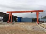 MH type 6 ton general gantry crane, gantry crane, main girder box support leg