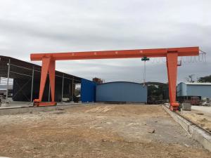 Quality MH type 6 ton general gantry crane, gantry crane, main girder box support leg gantry crane, rail type small crane wholesale