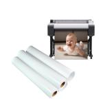 Large Format Printable 230gsm High Glossy Weak Eco-solvent Photo Paper Roll