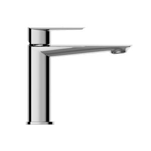 Quality Modern Single Handle Bathroom Basin Mixer 185mm Chrome Color wholesale